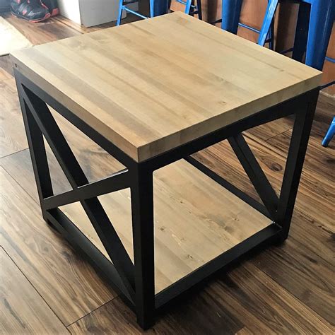 fabrication table metal bois|Elevate Your Space with Custom Metal Furniture from .